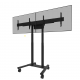 NM Newstar adaptor 2 ecrane, negru 