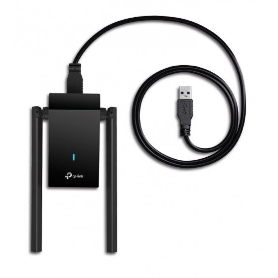 ADAPTOR RETEA TP-LINK AX1800, extern wireless 2.4 GHz | 5 GHz, USB 3.0, port, 1800 Mbps, antena externa x 2 High Gain, 