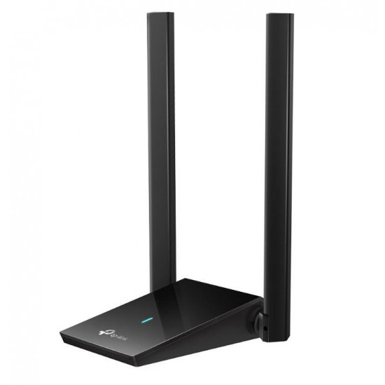ADAPTOR RETEA TP-LINK AX1800, extern wireless 2.4 GHz | 5 GHz, USB 3.0, port, 1800 Mbps, antena externa x 2 High Gain, 