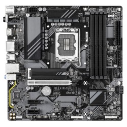 Placa de baza B760M DS3H WIFI6E GEN5, Socket 1700, DDR5, mATX, Negru 