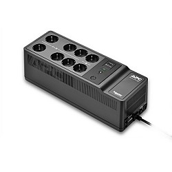APC Back-UPS 500VA 8 schuko outlets 230V 1 USB charging port APC Back-UPS 500VA 8 schuko outlets 230V 1 USB charging port
