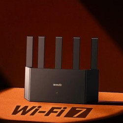 ROUTER Tenda wireless, BE3600, 3 x Gigabit WAN/LAN, 5 antene externe, 3600 Mbps dual band WI-FI 7 