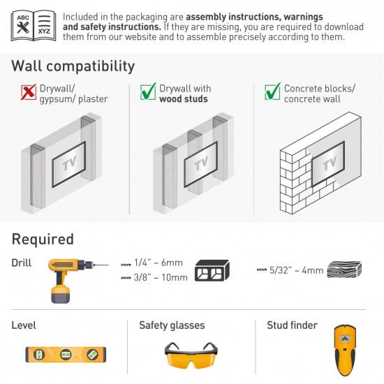 Barkan TV Wall Mount 13