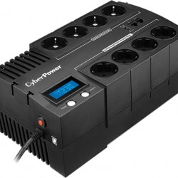 UPS CYBER POWER Line Int. cu manag,LCD,brick,1200VA/ 720W,AVR,8xShucko,LCD,2x 12V/5.8Ah,Backup 51-80min,incarc 8h,USB,USB Charger Port,combo RJ45,GreenP 