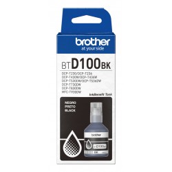 Cartus Cerneala Original Brother Black, BTD100BK, pentru DCP-T430W|DCP-T530DW|DCP-T730DW|MFC-T930DW|7.5K, incl.TV 0 RON, 