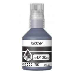 Cartus Cerneala Original Brother Black, BTD100BK, pentru DCP-T430W|DCP-T530DW|DCP-T730DW|MFC-T930DW|7.5K, incl.TV 0 RON, 