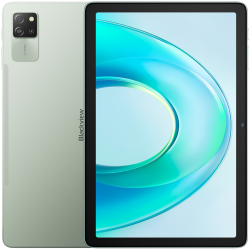 Blackview Tab 60 Pro SET 10.1-inch HD+ 800x1280 IPS 60Hz, 8GB/128GB, Cam Front 5MP Rear 8MP, 7700mAh, LTE, USB Type-C, Charger, Cable, Android 15, Algae Green 