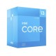 CPU INTEL i3-12100F, skt LGA 1700, Core i3, frecventa 3.3 GHz, turbo 4.3 GHz, 4 nuclee, putere 58 W, 
