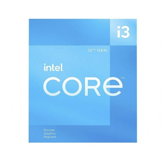 CPU INTEL i3-12100F, skt LGA 1700, Core i3, frecventa 3.3 GHz, turbo 4.3 GHz, 4 nuclee, putere 58 W, 