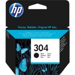 Cartus Cerneala Original HP Black, nr.304, pentru DeskJet 2620|2630|2632|3750|3760, , (timbru verde 0.15 lei), 