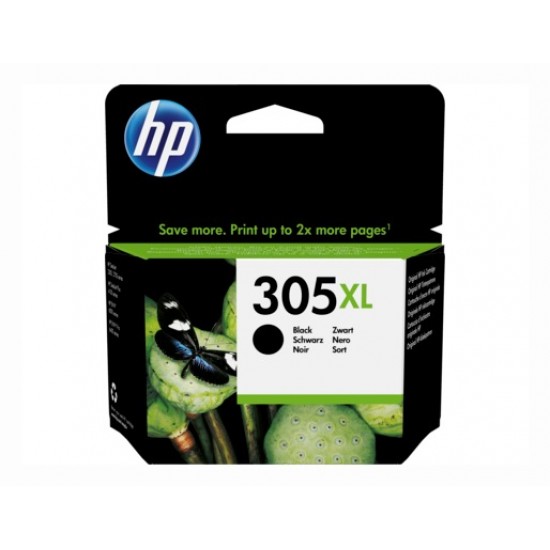 Cartus Cerneala Original HP Black, nr.305XL, pentru &nbsp;DeskJet 2320|2710|2720|2721|2723|4120|4122|4130&nbsp;, 0.24K, (timbru verde 0.15 lei), 