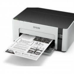 Imprimanta Inkjet CISS Mono Epson M1120, A4, Functii: Impr., Viteza de Printare Monocrom: 32 ppm, Conectiv:USB|Retea, Duplex:nu, ADF:Nu, (Timbru Verde 21lei) 