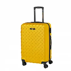 Troller CATERPILLAR Industrial Plate, 51 x 31 x 74.5 cm (Lxlxh), 92L, ABS - galben 