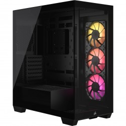 Carcasa Corsair 3500X ARGB, Mid-Tower, ATX, Negru 