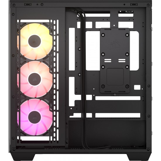Carcasa Corsair 3500X ARGB, Mid-Tower, ATX, Negru 