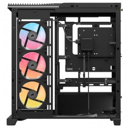 Carcasa Corsair Frame 4500X LX-R RGB, Mid Tower, cu 3 ventilatoare incluse 120mm LX-R RGB, Negru Carcasa Corsair Frame 4500X LX-R RGB, Mid Tower, cu 3 ventilatoare incluse 120mm LX-R RGB, Negru