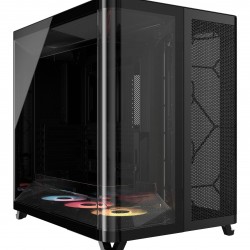 Carcasa Corsair AIR 5400 RS-R ARGB, Triple Chamber, Panoramic Glass, Mid-Tower, Negru Carcasa Corsair AIR 5400 RS-R ARGB, Triple Chamber, Panoramic Glass, Mid-Tower, Negru