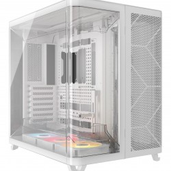 Carcasa Corsair AIR 5400 RS-R ARGB, Triple Chamber, Panoramic Glass, Mid-Tower, Alb Carcasa Corsair AIR 5400 RS-R ARGB, Triple Chamber, Panoramic Glass, Mid-Tower, Alb