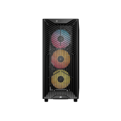 Carcasa Corsair 3200D RS ARGB, Mid-Tower, ATX, 3 ventilatoare incluse RS120 ARGB, Negru 