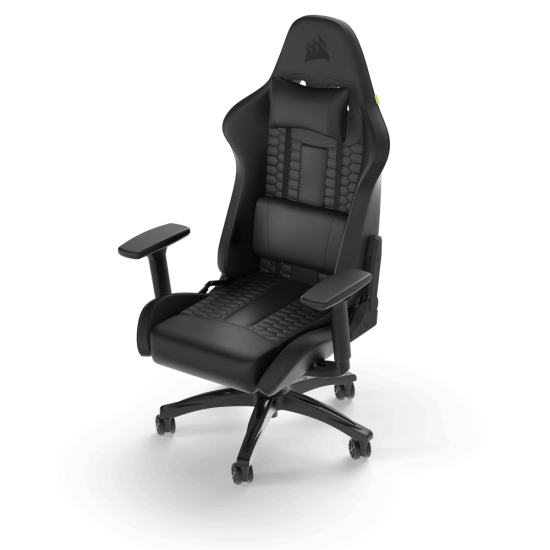 Corsair TC100 RELAXED, Piele, Tetiera, Negru 