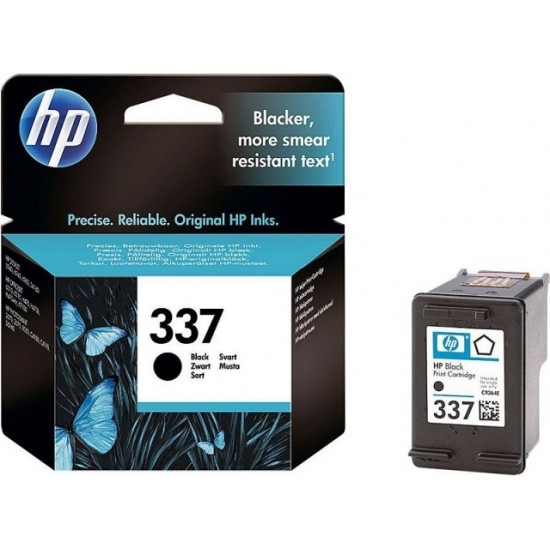 Cartus Cerneala Original HP Black, nr.337, pentru DJ460C|5940|6980|2570|2575|8050|8750, , (timbru verde 0.15 lei), 