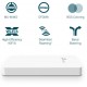 ACCESS POINT TP-LINK wireless AX1800 Mbps dual band, 4x10/100/1000 Mbps Ethernet Ports (1xPoE OUT) 4 antene interne, IEEE802.3at PoE, WiFi6, de perete 