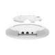 ACCESS POINT TP-LINK wireless Wi-Fi 7 Tri-Band BE19000 Mbps, cu 2× Port 10G, 12 antene interne, 802.3bt PoE++, WiFi 7, montare pe tavan/perete (fara adaptor DC in pachet) ACCESS POINT TP-LINK wireless Wi-Fi 7 Tri-Band BE19000 Mbps, cu 2× Port 10G, 12 antene interne, 802.3bt PoE++, WiFi 7, montare pe tavan/perete (fara adaptor DC in pachet)