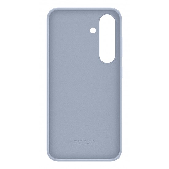 Capac protectie spate Kindsuit (Leather) Case Galaxy S25 (S931)  Albastru deschis 