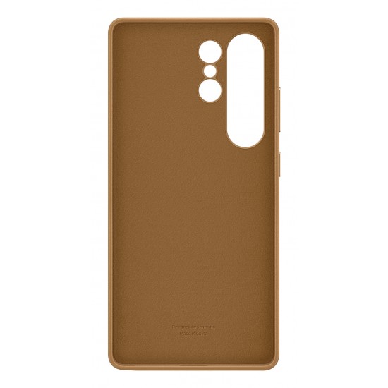 Capac protectie spate Kindsuit (Leather) Case Galaxy S25 Ultra (S938) Auriu 