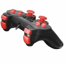 Gamepad Esperanza Corsair EGG105B cu vibratii Usb PC Negru/Rosu 