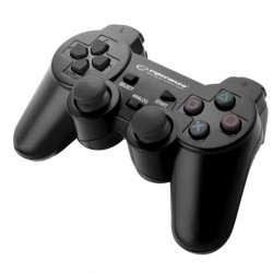 Gamepad Esperanza Trooper EGG107K cu vibratii Usb PC/PS3 Negru 