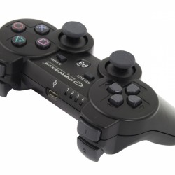 Gamepad Esperanza Marine EGG109K cu vibratii Bluetooth PS3 Negru Gamepad Esperanza Marine EGG109K cu vibratii Bluetooth PS3 Negru