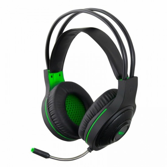 Casti gaming cu microfon Esperanza Thunderbird EGH430 stereo 2m Negru/Verde 