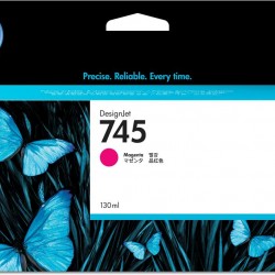 Cartus Cerneala Original HP Magenta, nr.745, pentru DesignJet Z2600|Z5600, 130ml, incl.TV 1.2incl.TV 