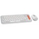 LOGITECH POP ICON COMBO - OFF WHITE - US INTL - BT  - INTNL-973 