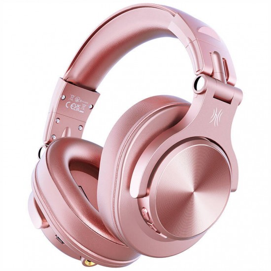Casca OneOdio wireless, cu fir, tip over ear, multimedia, DJ, conectare prin BT 5.2 | Jack 3.5 mm | Jack 6.35 mm, difuzor 40 mm, impedanta 32 Ohm, 650 mAh, roz Casca OneOdio wireless, cu fir, tip over ear, multimedia, DJ, conectare prin BT 5.2 | Jack 3.5 mm | Jack 6.35 mm, difuzor 40 mm, impedanta 32 Ohm, 650 mAh, roz