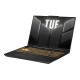 ASUS TUF Gaming F16 Intel Core 5 210H 16inch FHD+ 16GB 512GB PCIe 4.0 NVMe M.2 SSD RTX4050 Graphics NoOS 2Y PUR Mecha Gray ASUS TUF Gaming F16 Intel Core 5 210H 16inch FHD+ 16GB 512GB PCIe 4.0 NVMe M.2 SSD RTX4050 Graphics NoOS 2Y PUR Mecha Gray