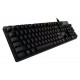 LOGITECH G512 Carbon RGB Mechanical Gaming Keyboard, GX Blue - CARBON - US INTL - USB - INTNL - G512 CLICKY (timbru verde 0.8 lei)