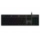 LOGITECH G512 Carbon RGB Mechanical Gaming Keyboard, GX Blue - CARBON - US INTL - USB - INTNL - G512 CLICKY (timbru verde 0.8 lei)