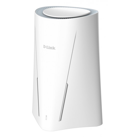 ROUTER D-Link 5G NR AX3000 Wi-Fi 6, 1 x SIM Card slot, 1 x Gigabit Ethernet WAN/LAN, 1 x Gigabit Ethernet LAN, 8 antene interne, dual band 2.4/5 GHz, Wi-Fi 6, alb 