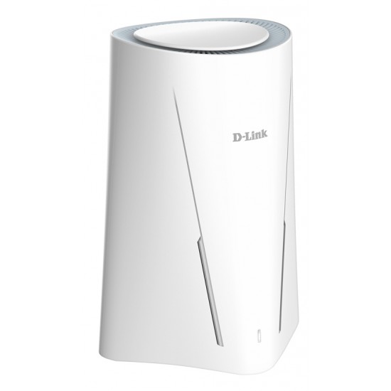 ROUTER D-Link 5G NR AX3000 Wi-Fi 6, 1 x SIM Card slot, 1 x Gigabit Ethernet WAN/LAN, 1 x Gigabit Ethernet LAN, 8 antene interne, dual band 2.4/5 GHz, Wi-Fi 6, alb 