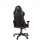 SCAUN GAMING GEMBIRD, ergonomic, reglabil inaltime, rotatie 360 gr, black & red, brate ajustabile, greutate max. 136kg, perna tetiera, perna lombara, dimensiuni 52*80*125~133.5cm 
