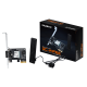 Adaptor wireless GIGABYTE Placa de retea Wireless GC-WIFI6E, Wi-Fi 6E, Bluetooth 5.2, PCIe Adaptor wireless GIGABYTE Placa de retea Wireless GC-WIFI6E, Wi-Fi 6E, Bluetooth 5.2, PCIe