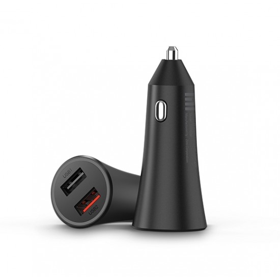 Mi 37W Dual-Port Car Charger Black 
