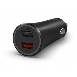 Mi 37W Dual-Port Car Charger Black 