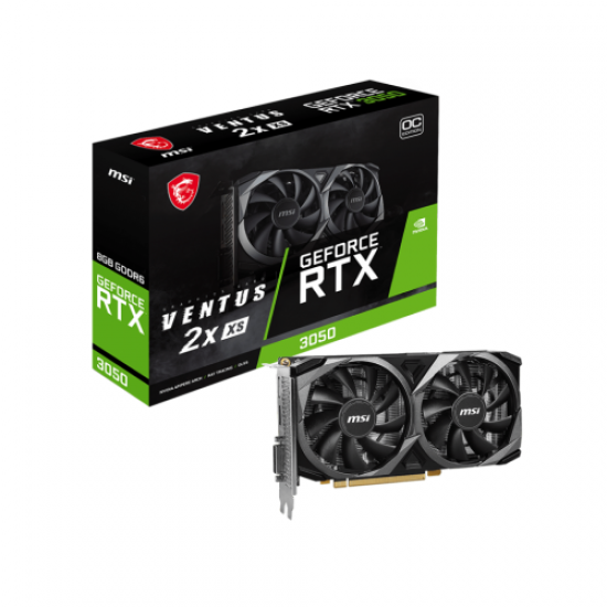 MSI GeForce RTX 3050 VENTUS 2X XS 8GB OC 