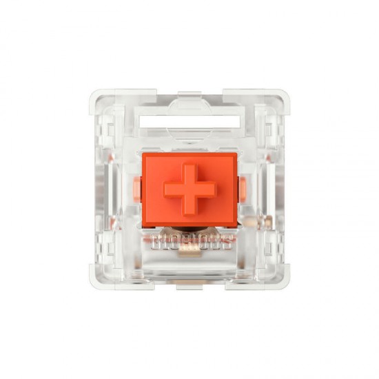 Glorious Tastatura mecanica GMMK PRO 75% Pre-built, USB-C, Fox Linear Switch, Layout US, Negru/Alb 