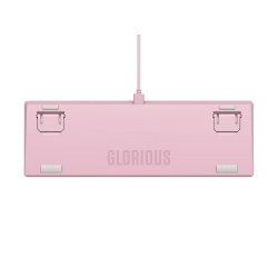 Glorious PC Gaming Race Tastatura mecanica gaming RGB GMMK 2 Compact, Fox Linear Switches, USB-C, US layout, Roz 