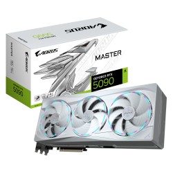 Placa video Gigabyte Aorus GeForce RTX 5090 Master Ice 32G, 32768 MB GDDR7 