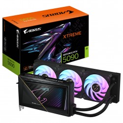 PLACA VIDEO GIGABYTE AORUS GeForce RTX 5090 XTREME WATERFORCE 32G 